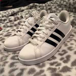 Adidas White and Black Sneakers